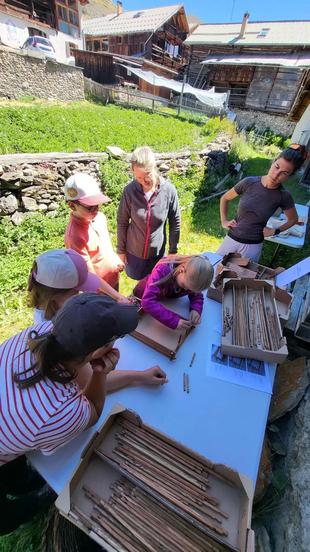 Maisons traditionnelles Molines en Queyras