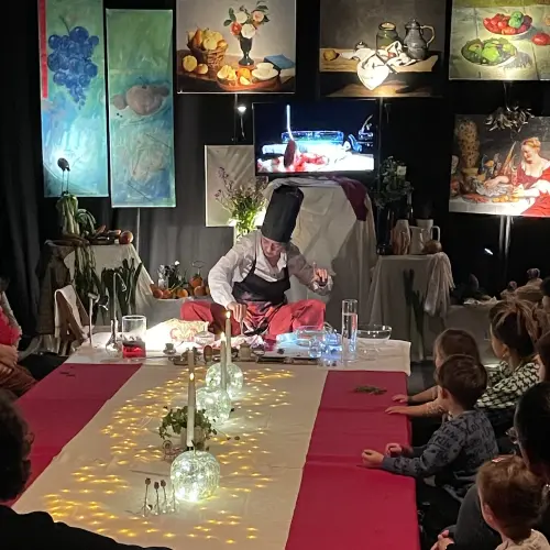 Spectacle - DÉ-LI-CIEUX ! Pièce pour 20 convives_La Courneuve