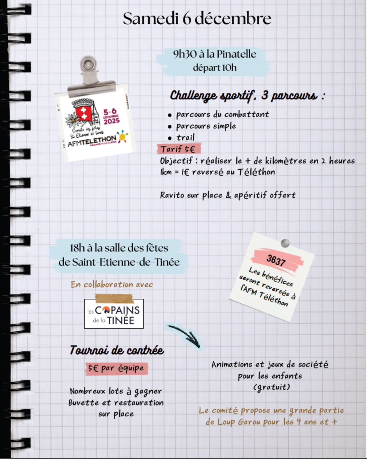 Téléthon 2025 Challenge sportif