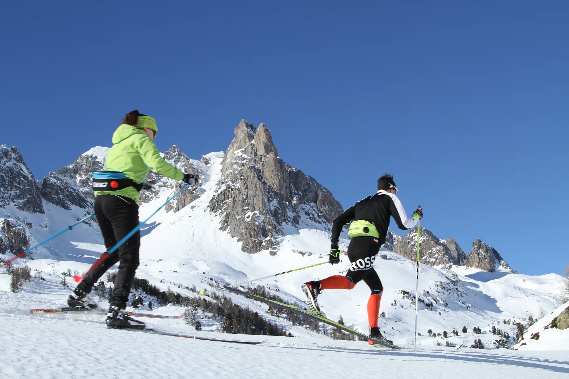 Haute vallée à ski