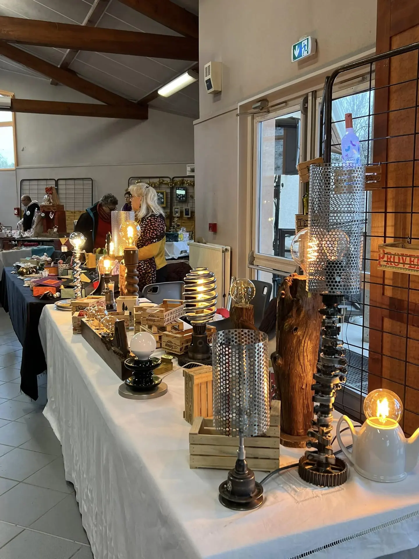 Photo représentant un stand