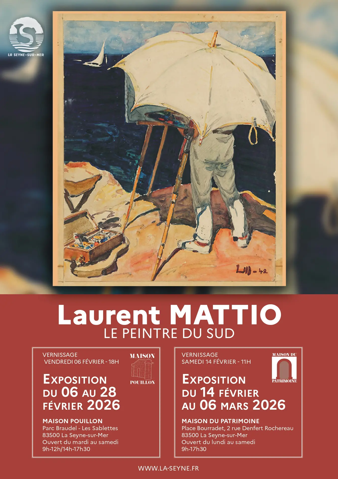 Double Exposition - Le peintre du Sud de Laurent MATTIO_La Seyne-sur-Mer