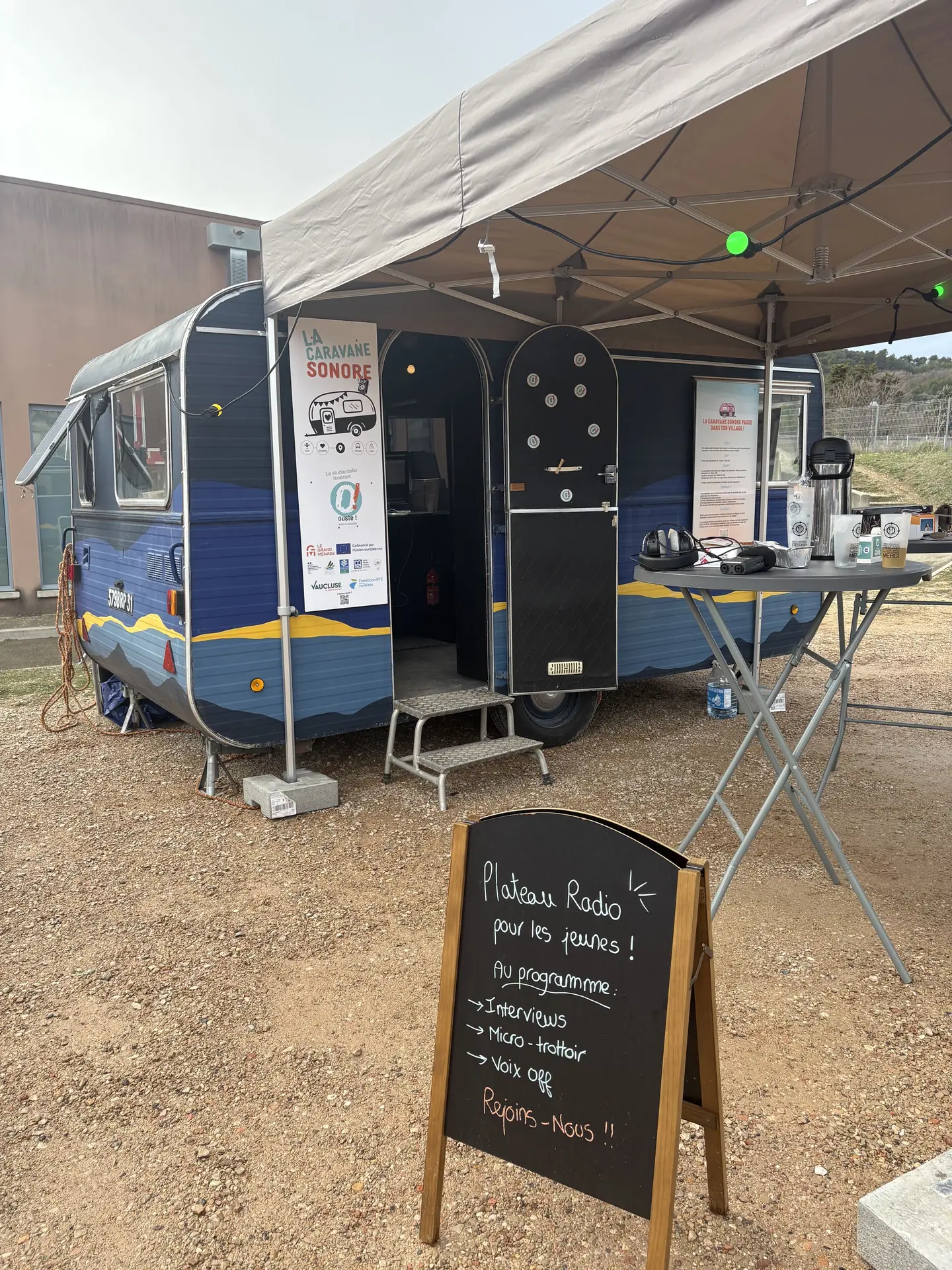 La Caravane sonore porté par le Grand Ménage passe à La Tour d' Aigues_La Tour-d'Aigues