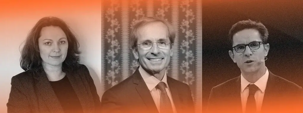 portraits des 3 intervenants