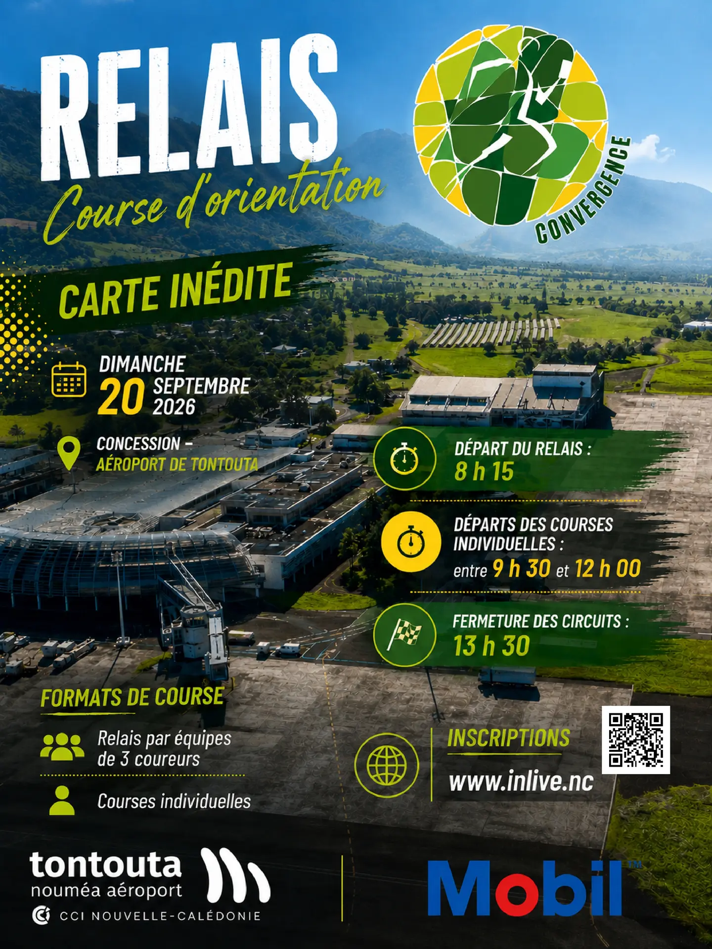 Course d'orientation à Tontouta