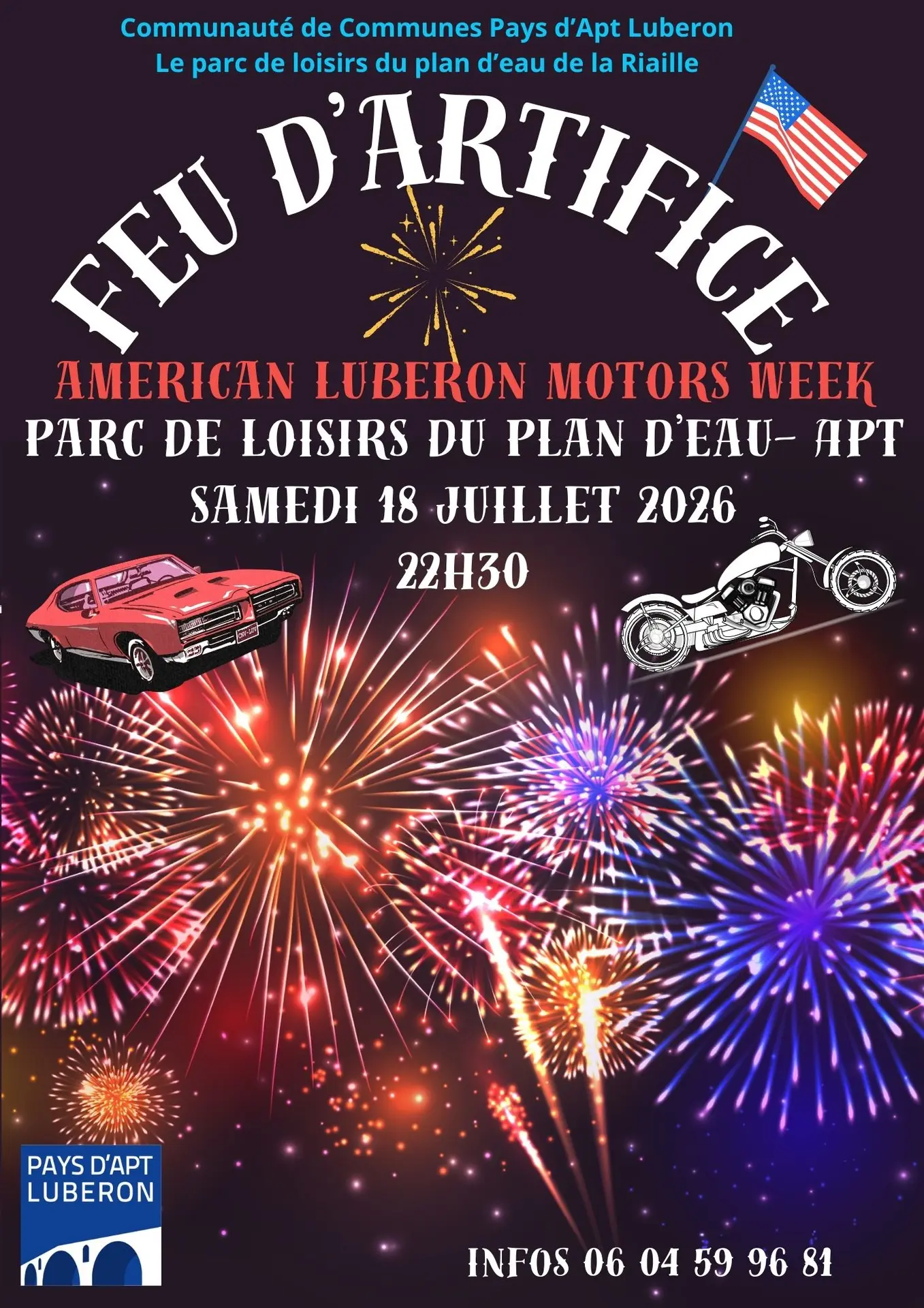 American Luberon Motors feu d'artifice