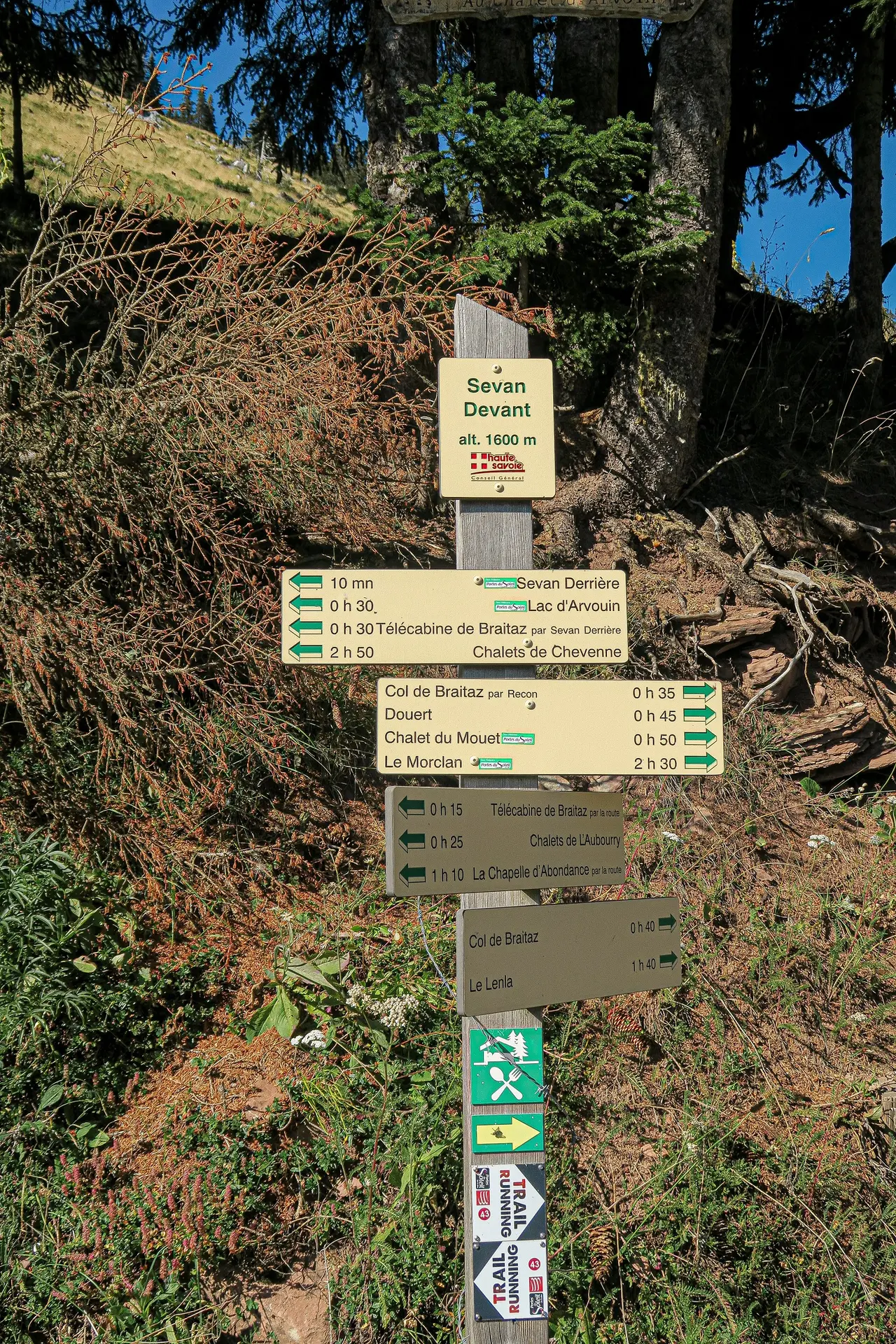 Balisage au parkling du Sevan