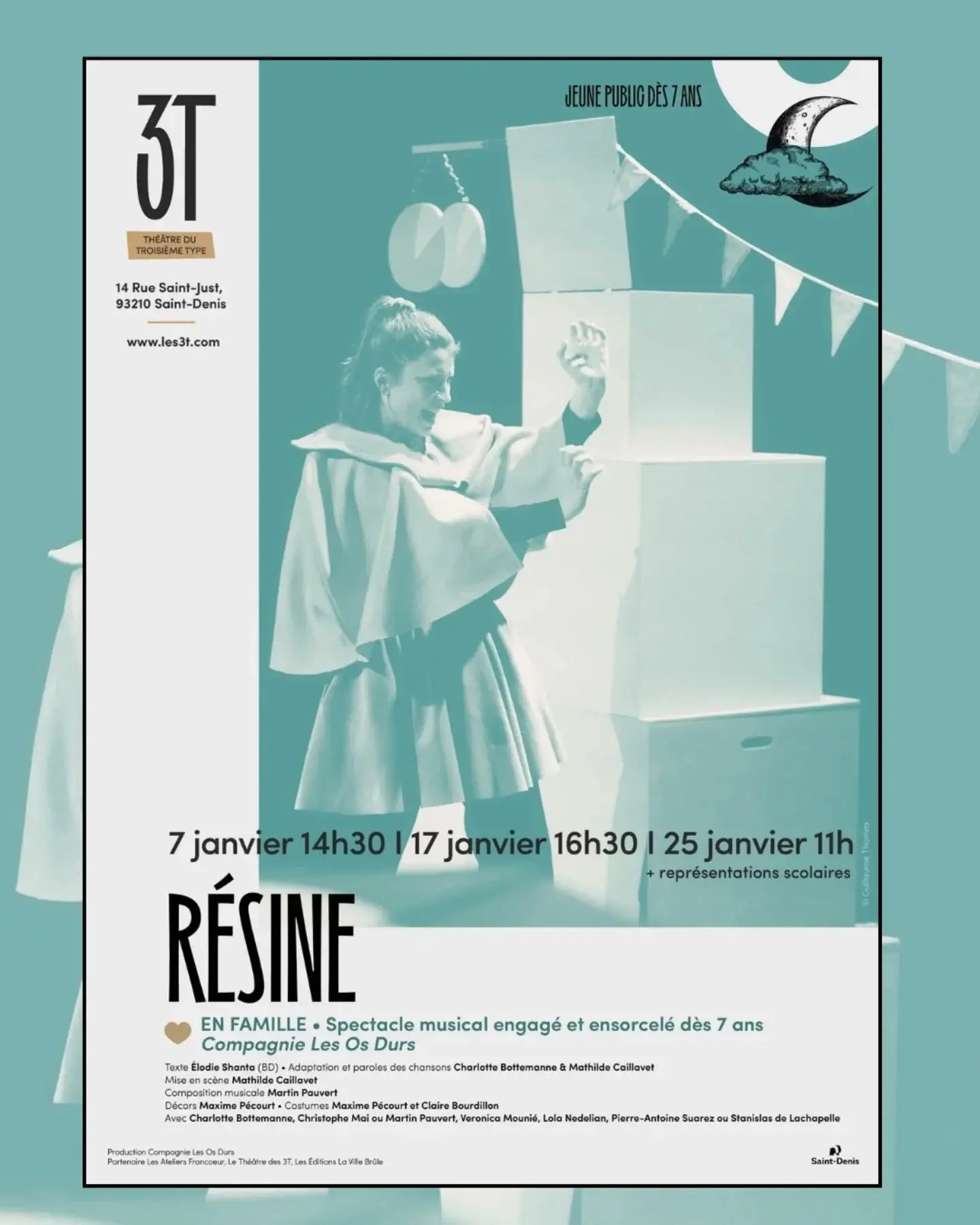 Spectacle jeune public - Résine