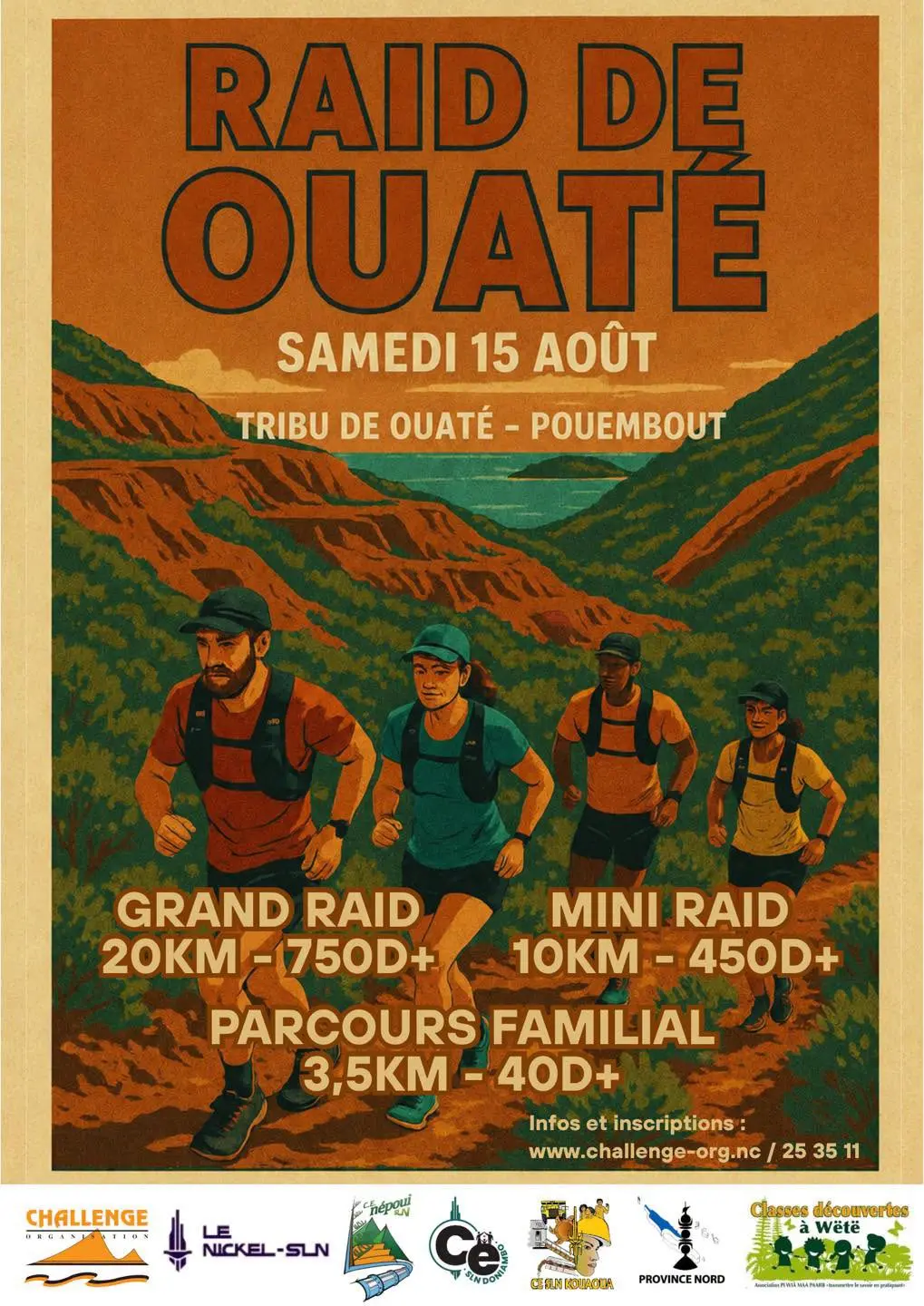 Affiche Raid de Ouaté