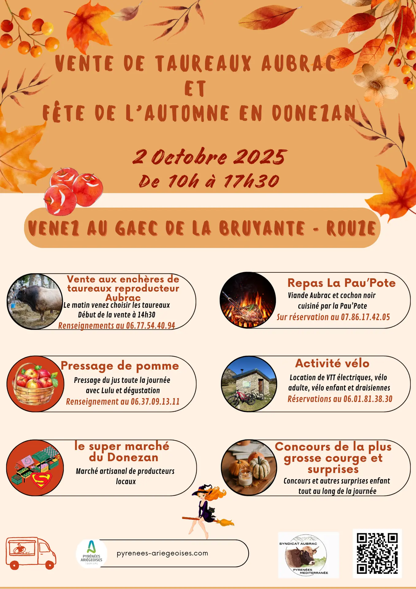 affiche fête de l'automne