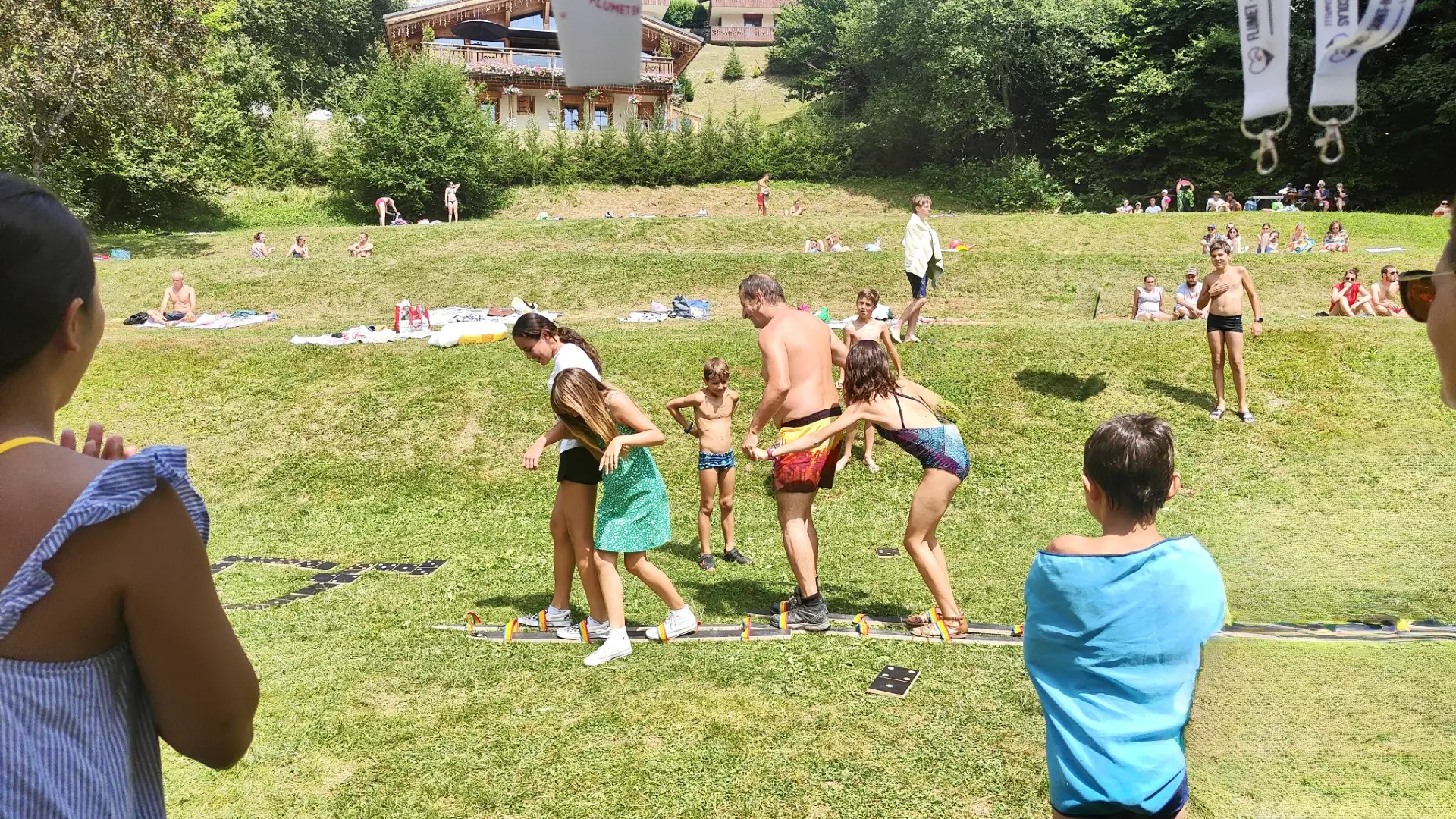 Jeux divers avec les animateurs du Val d'Arly
