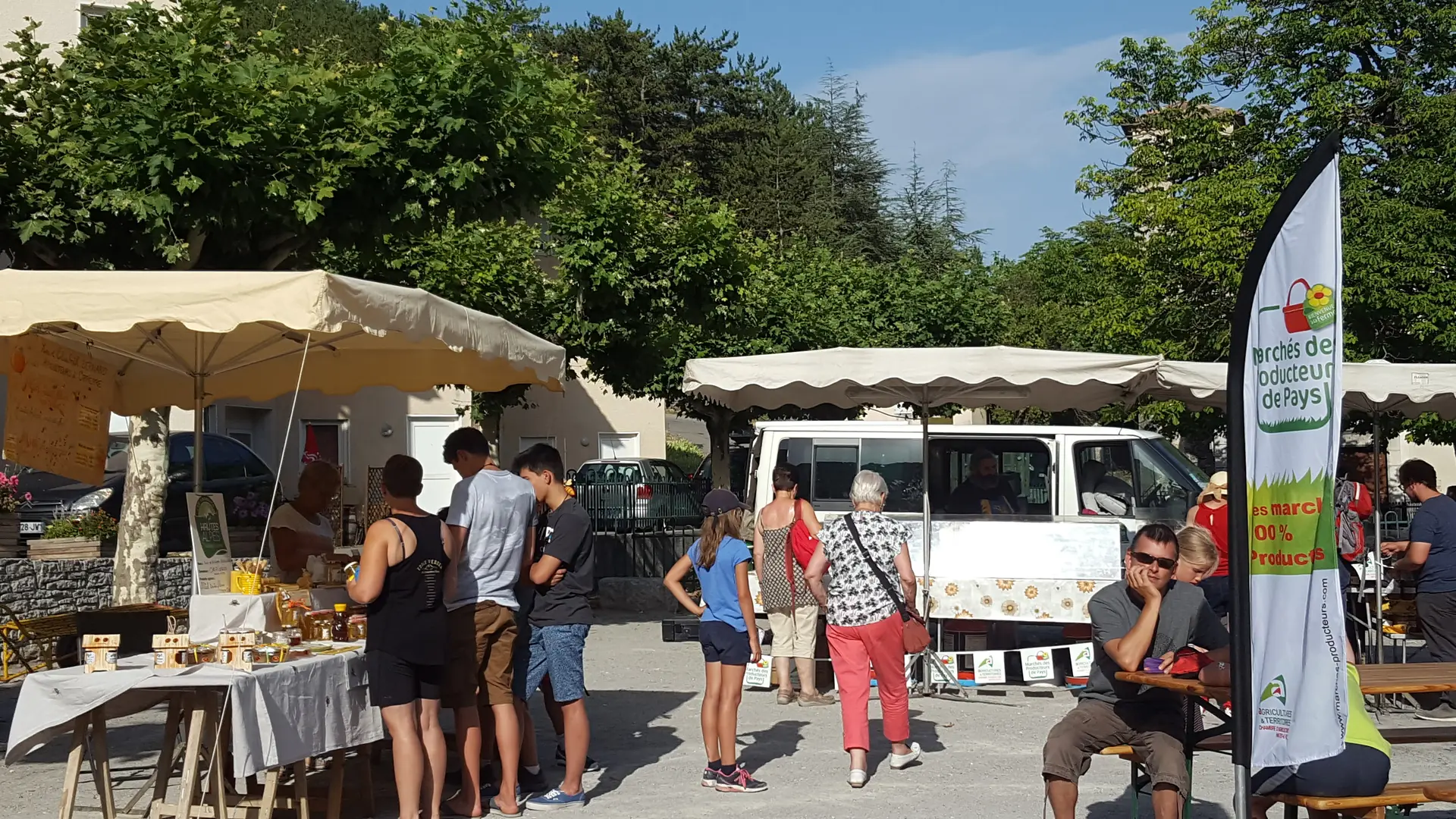 Marché des producteurs de Pays à Orpierre