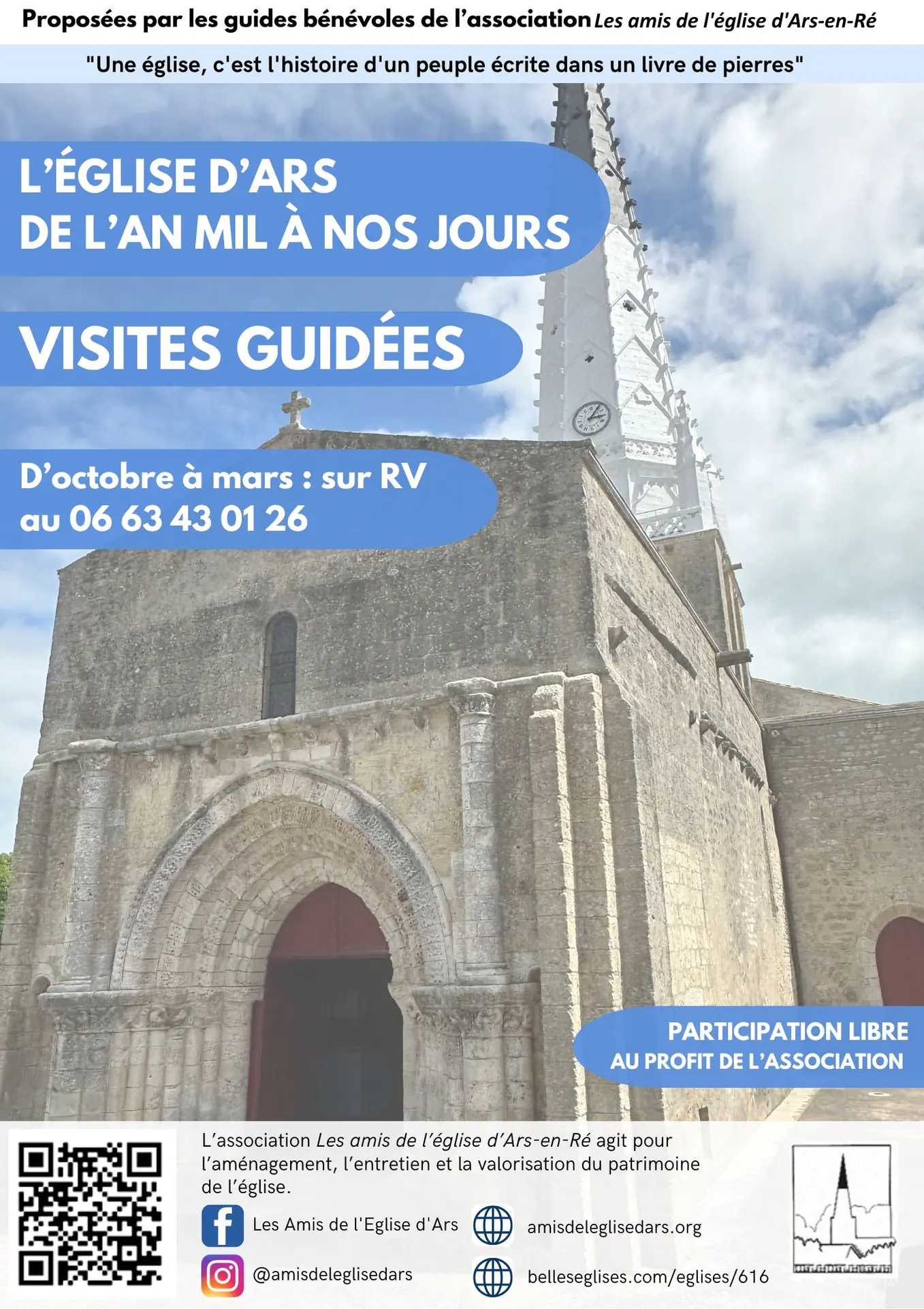 Visite guidée de l'église d'Ars-en-Ré_Ars-en-Ré