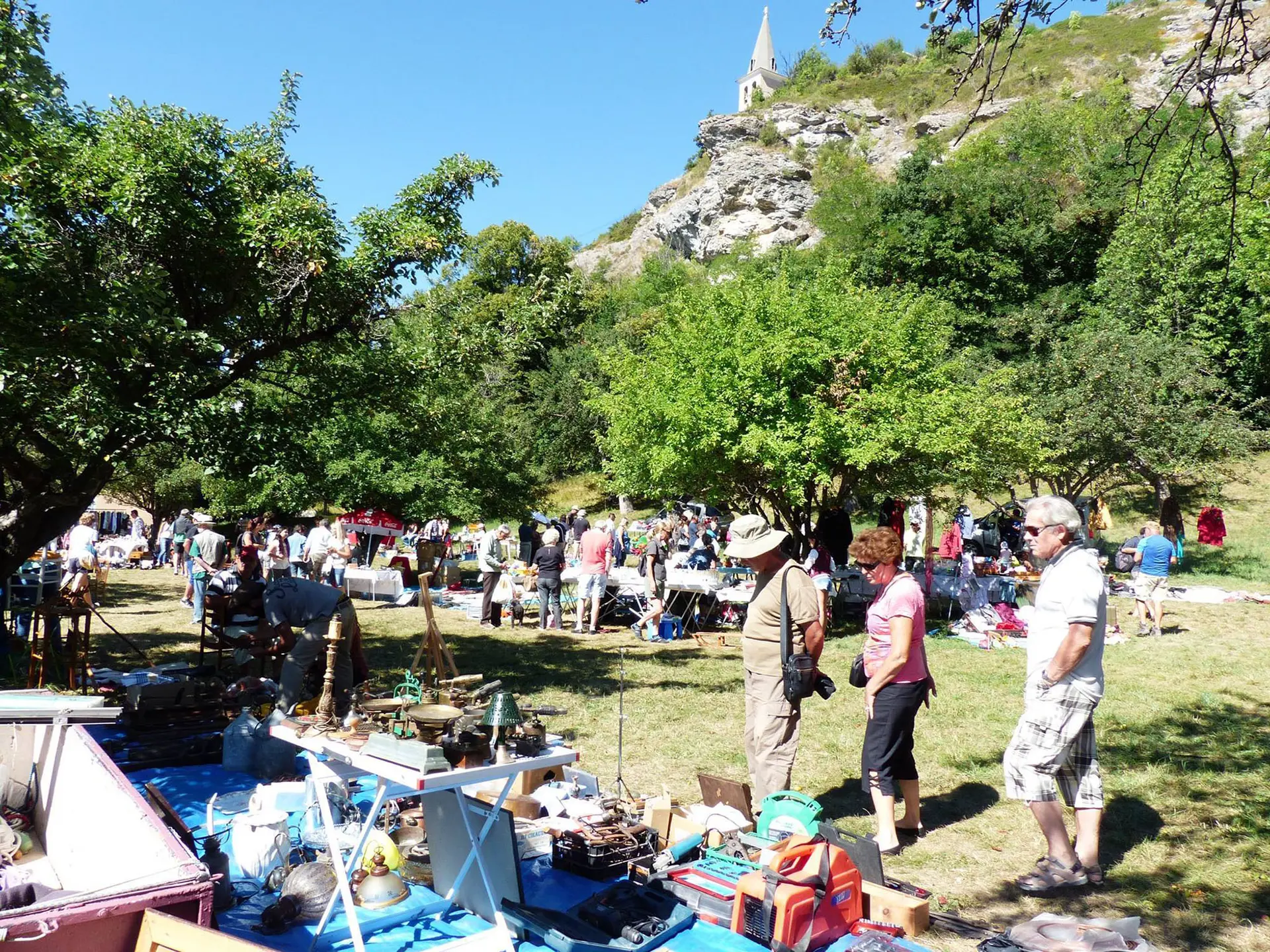 Vide-gerniers à Jausiers