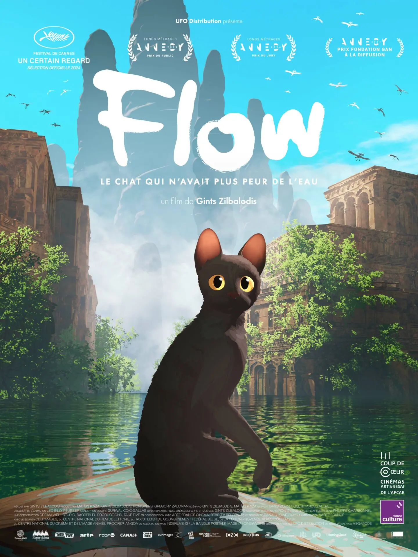 Flow le Chat qui n'avait plus peur de l'eau