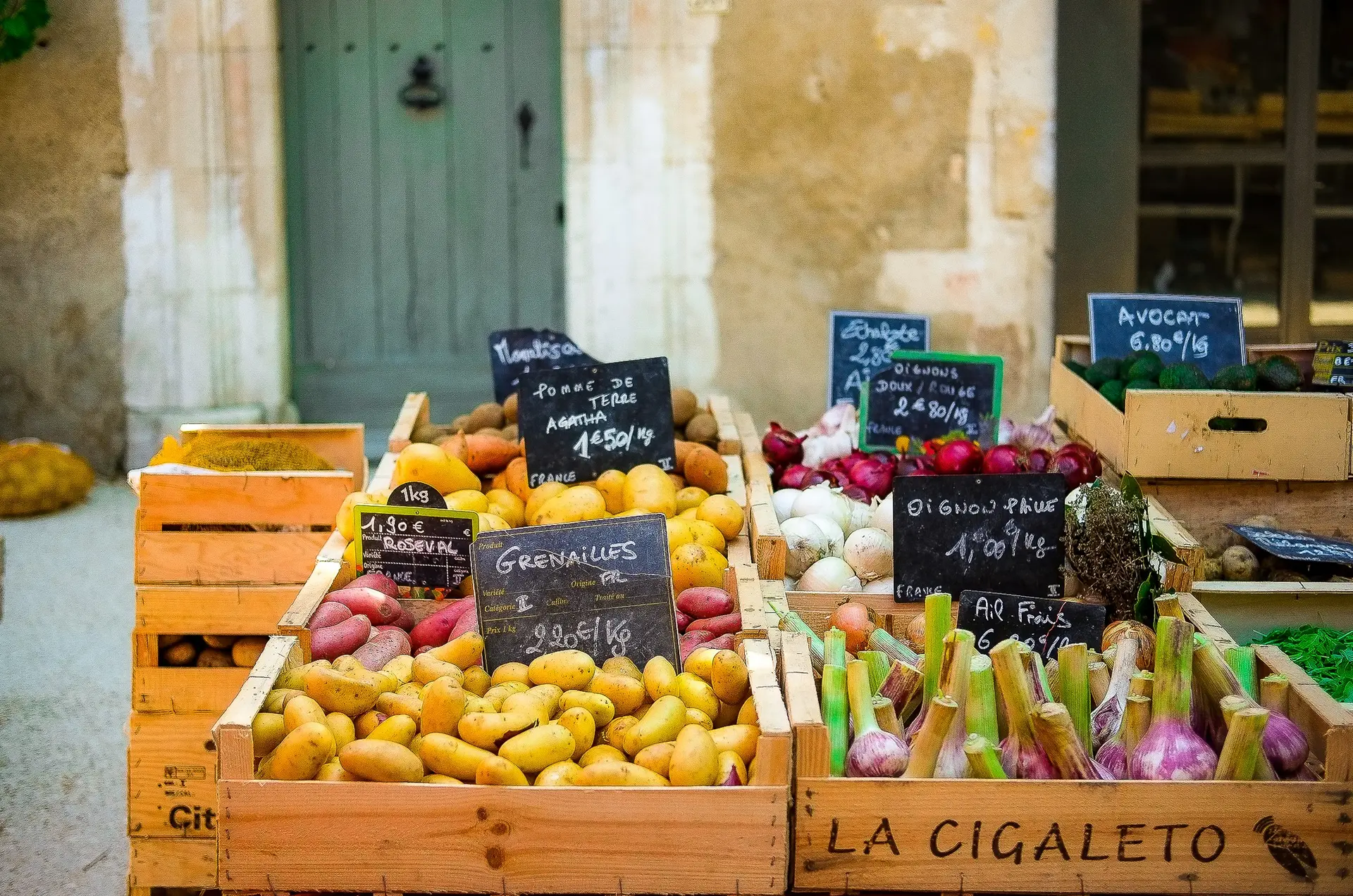 Marché d'Eygalières_légumes