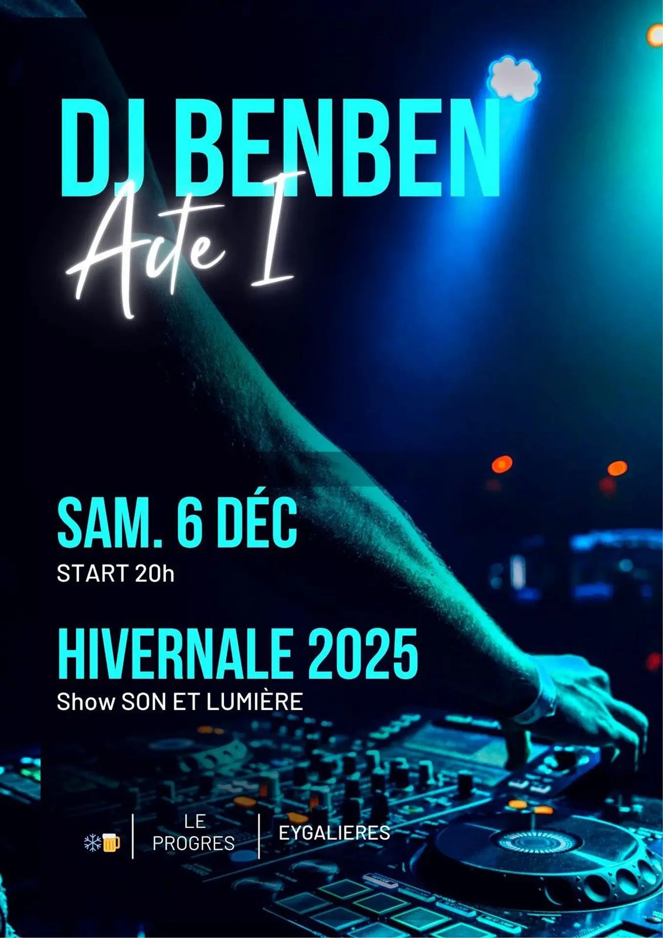 Soirée hivernale au restaurant Le Progrès_Eygalières_06.12.25