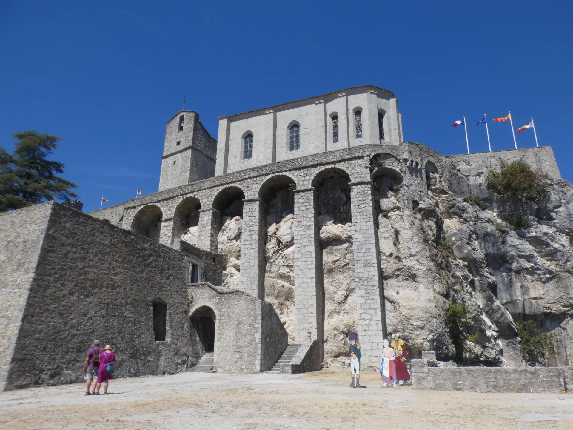 Visite de la citadelle de Sisteron