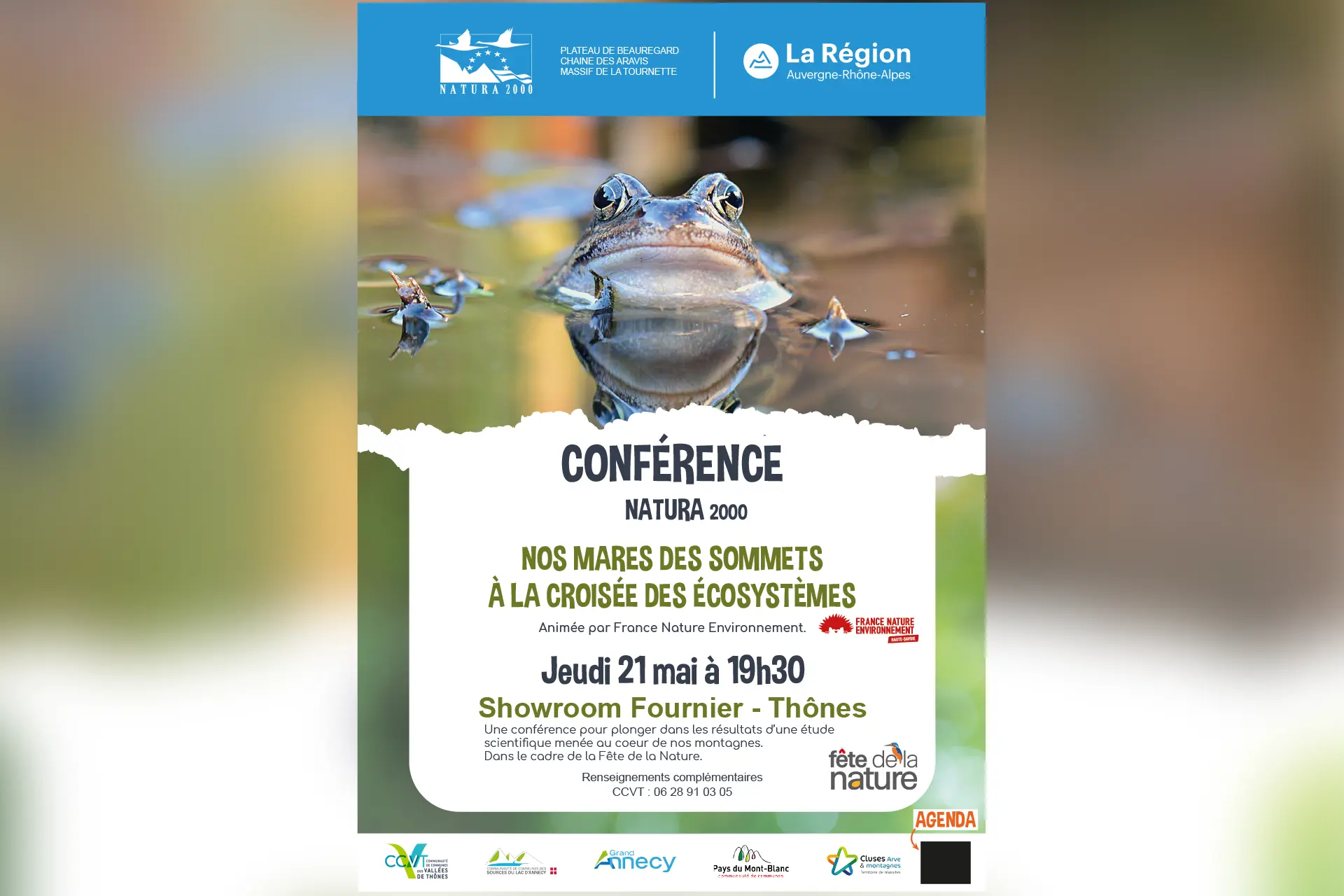 Conférence mare des sommets : à la croisée des écosystèmes_Thônes