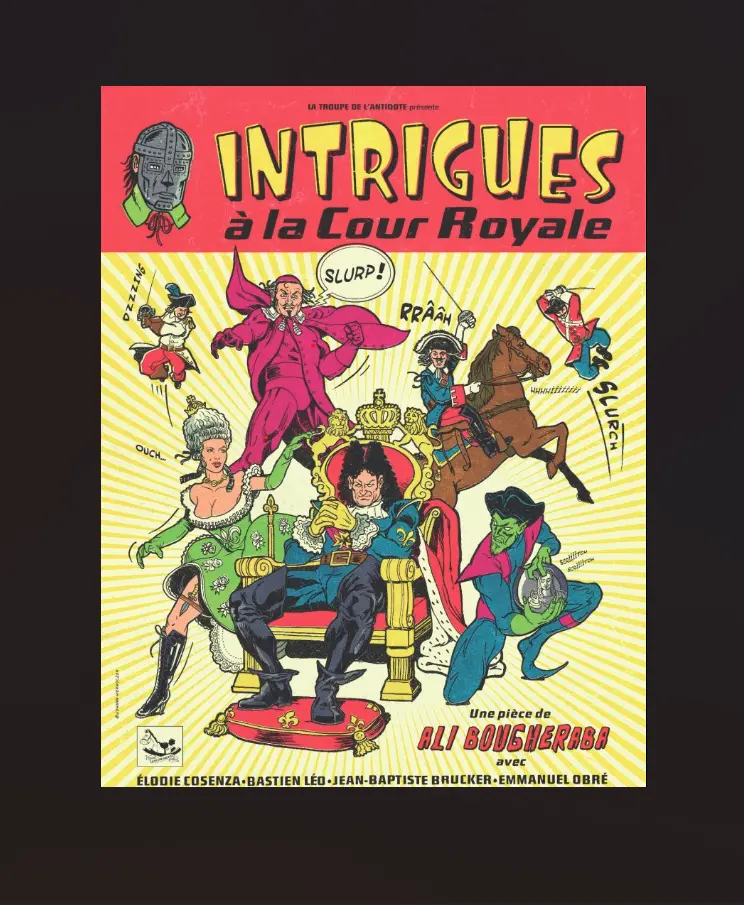 Intrigues à la cour royale à l'Antidote