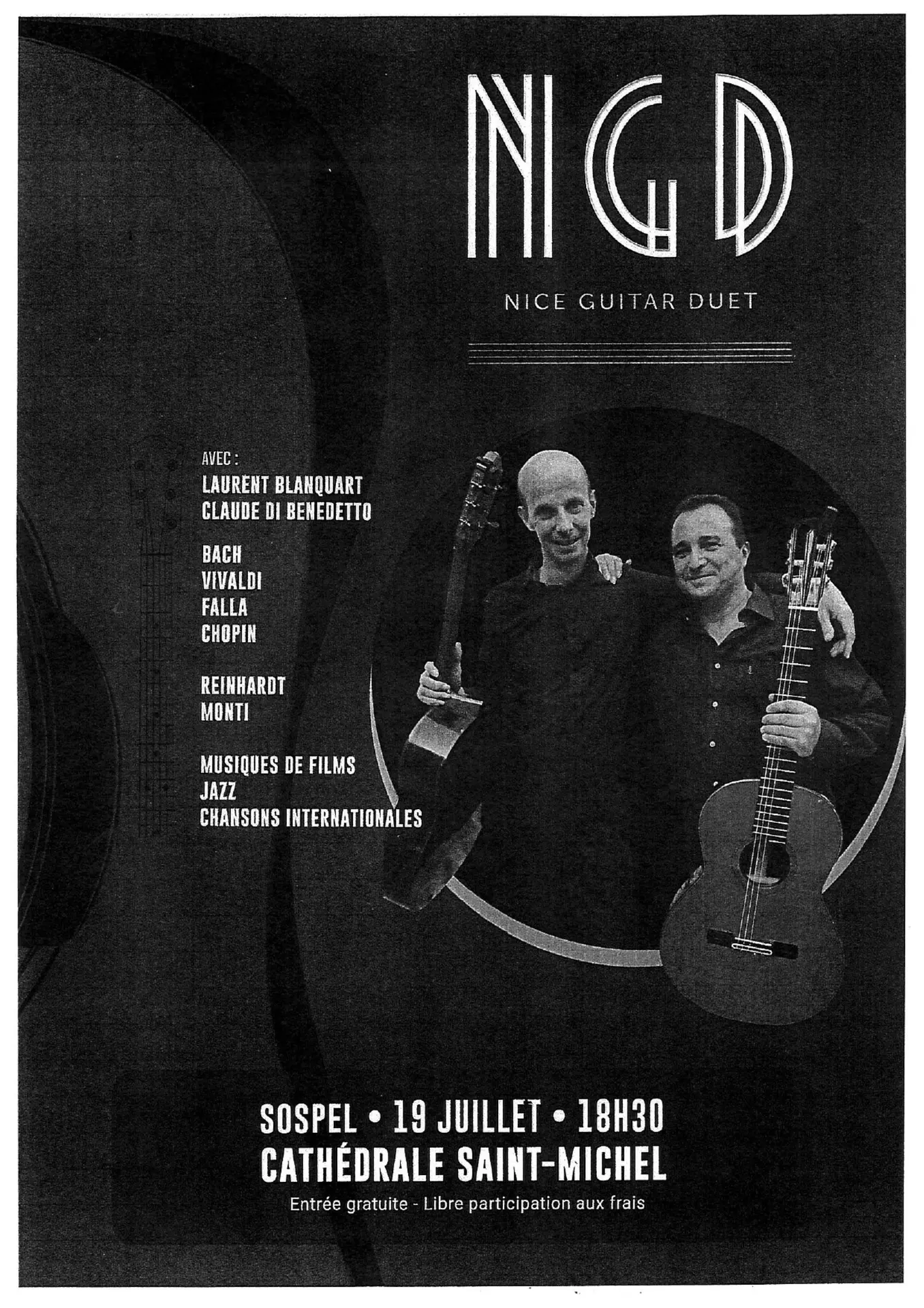Affiche concert