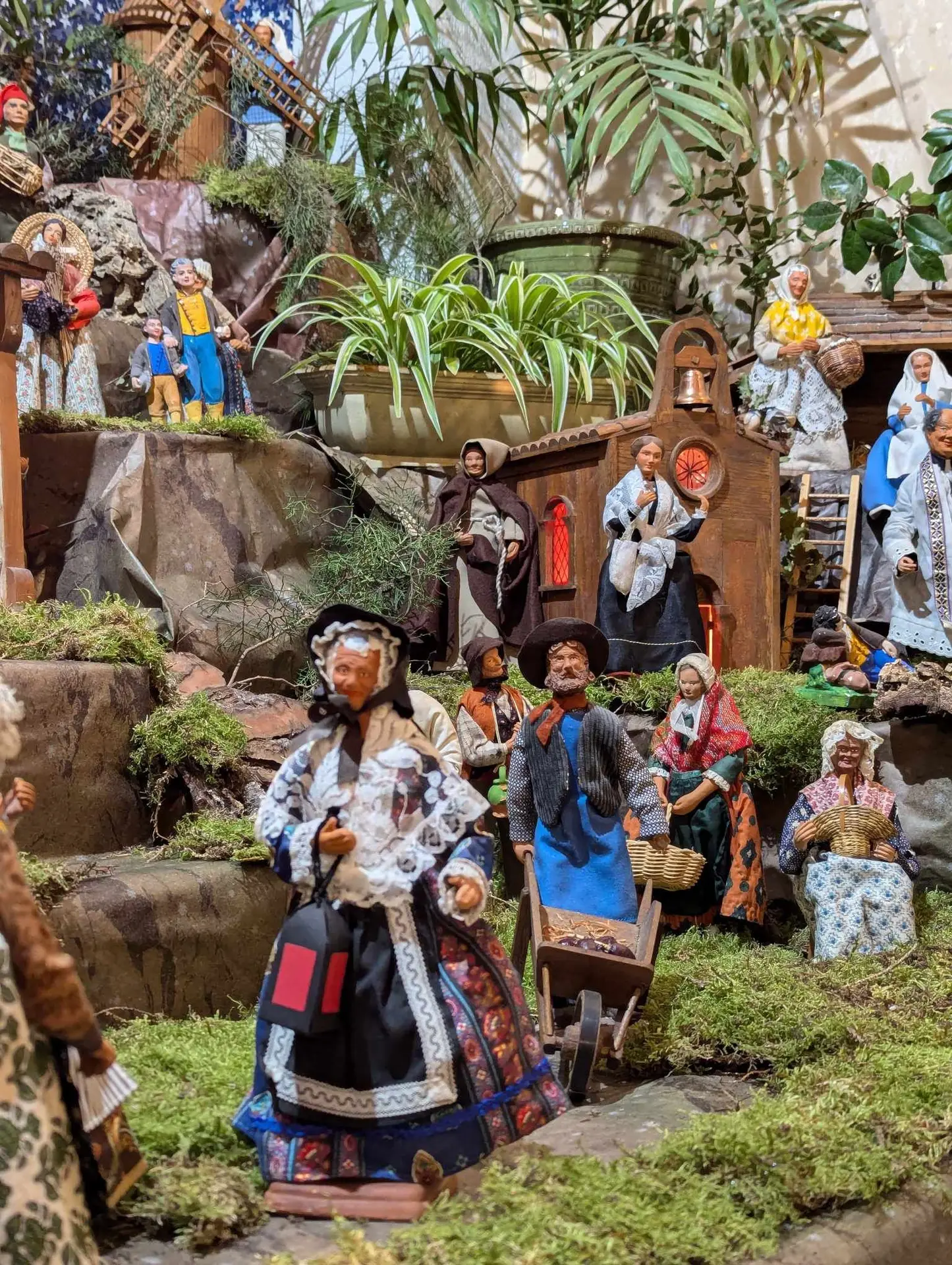 Crèche de Noël de l'église Notre-Dame-de-l'Assomption