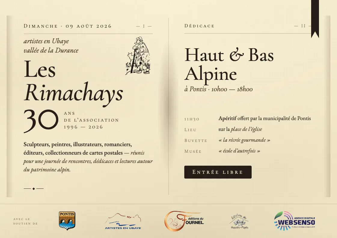 Dédicace haut et bas alpine_Pontis