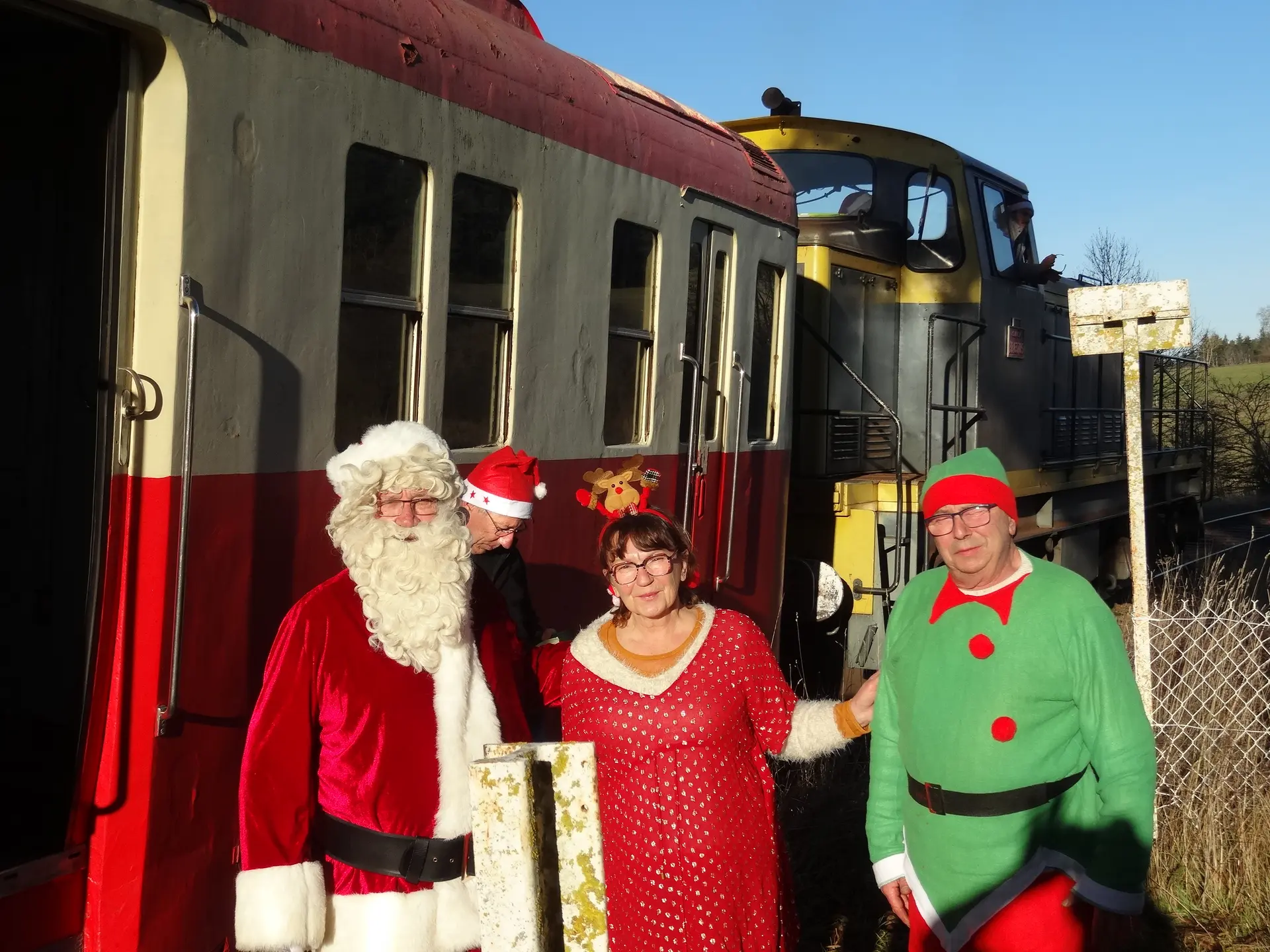 Train de Noël