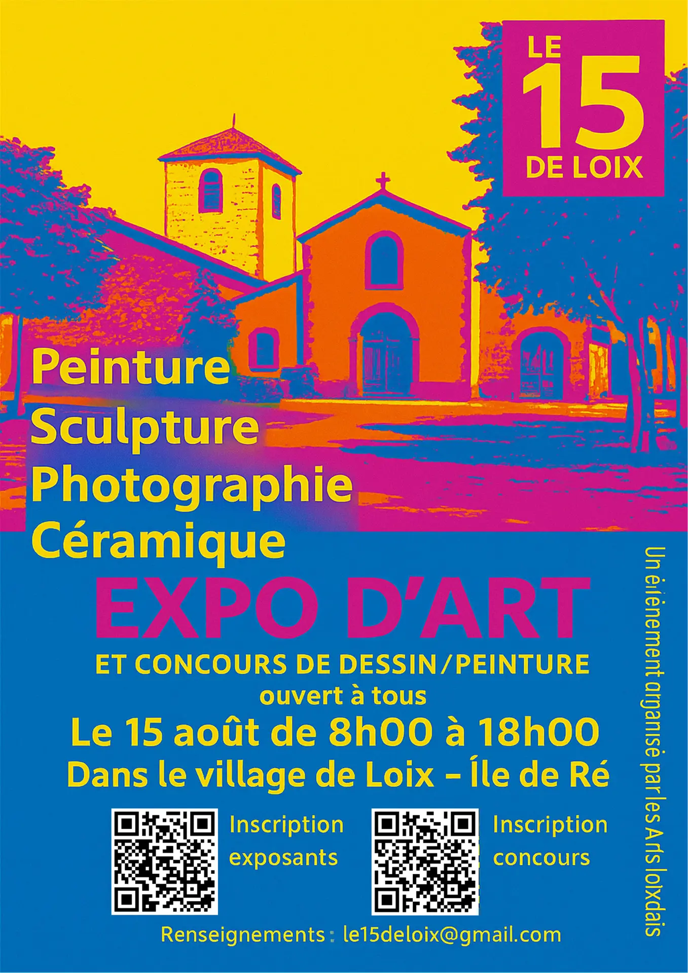 Le 15 de Loix - Peintres et artistes_Loix