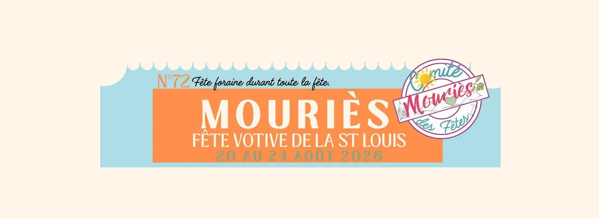 Vignette Saint-Louis Votivfest 2026 in Mouriès 20.08 bis 24.08.26
