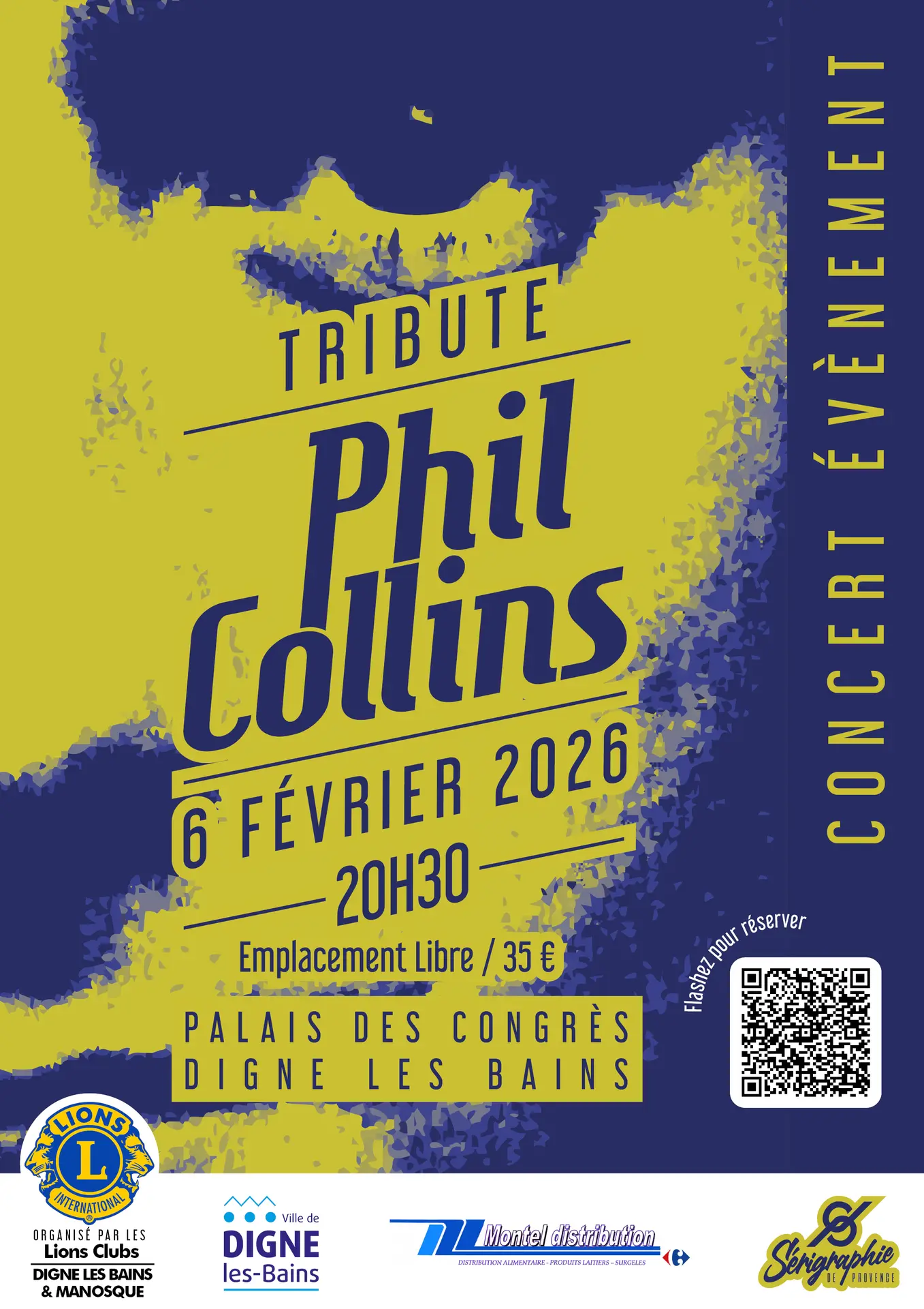 Affiche du concert