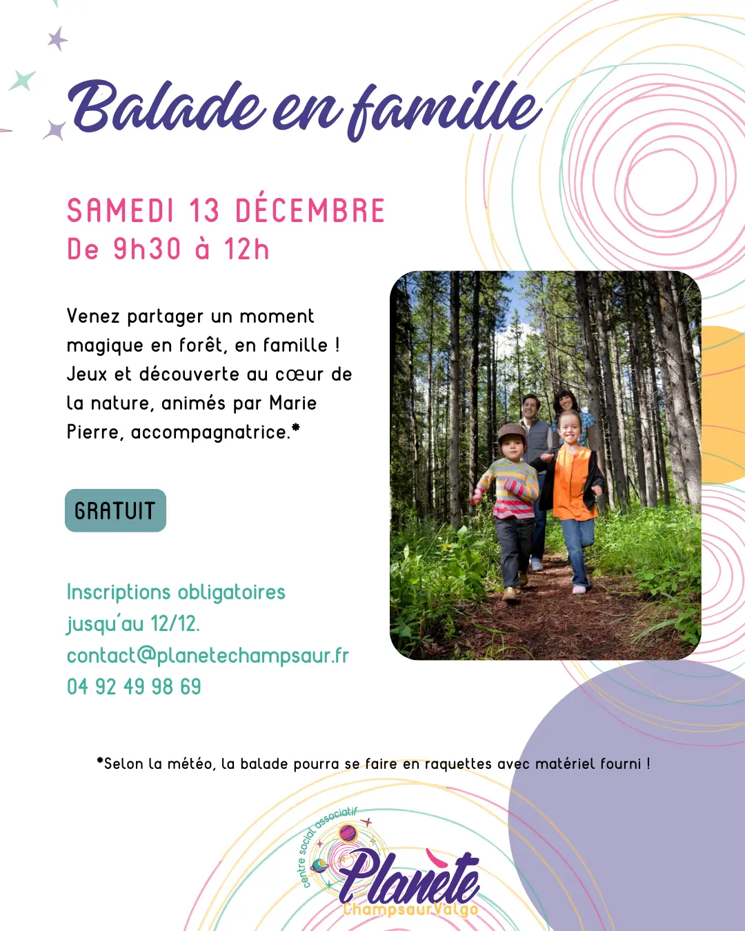 Balade en famille avec Planète Champsaur