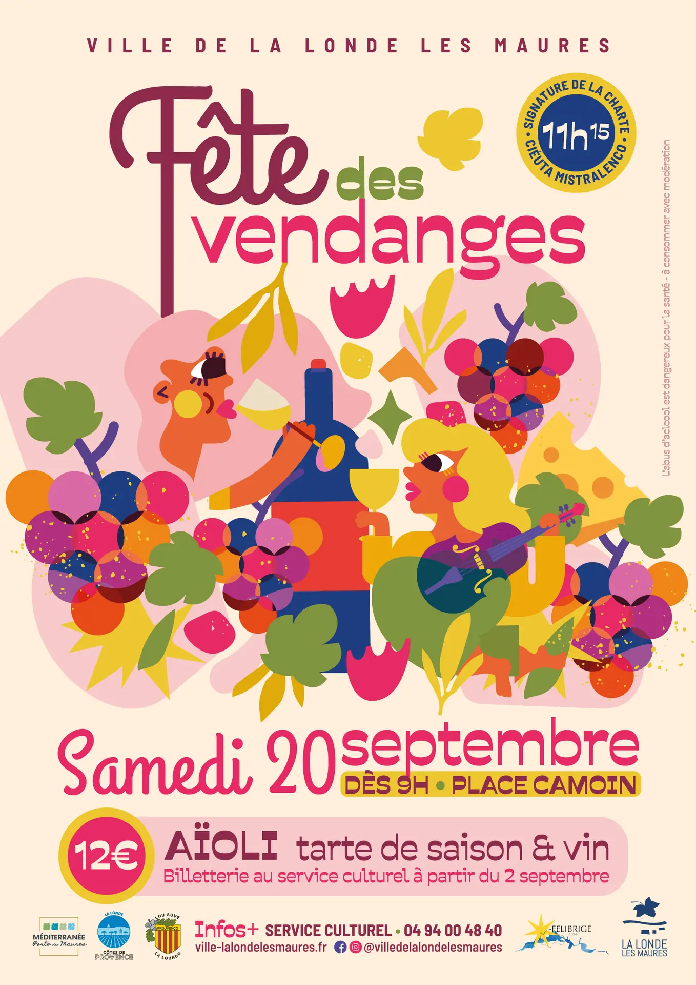 Les fêtes des vendanges à La Londe