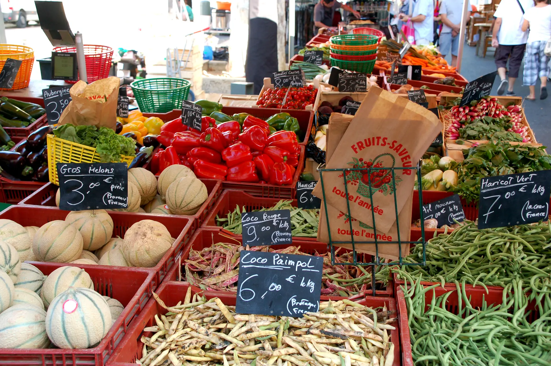 Marché de la Crau / Mercredi et dimanche matin