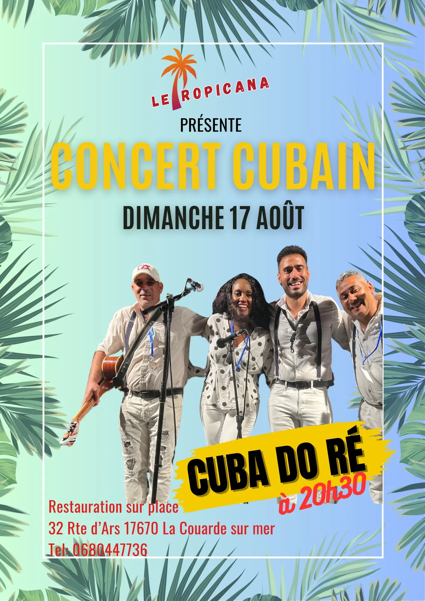 Concert cubain_La Couarde-sur-Mer