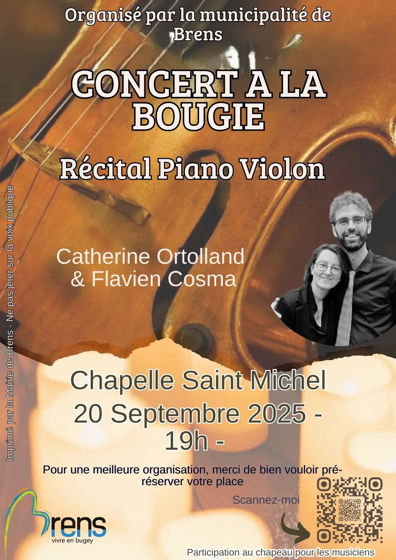 Concert à la bougie - Chapelle Saint Michel
