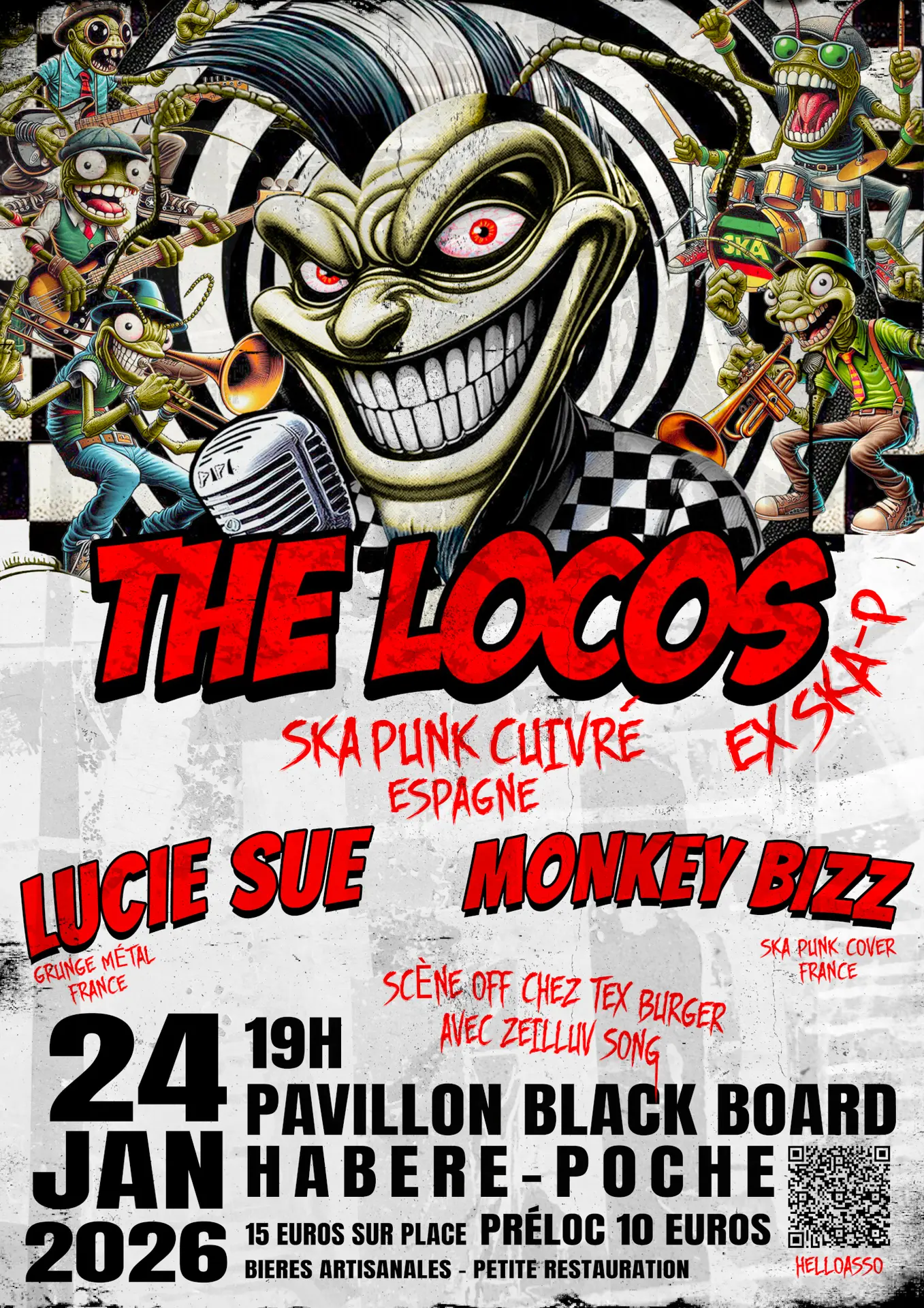 Soirée Concerts avec The Locos_Habère-Poche