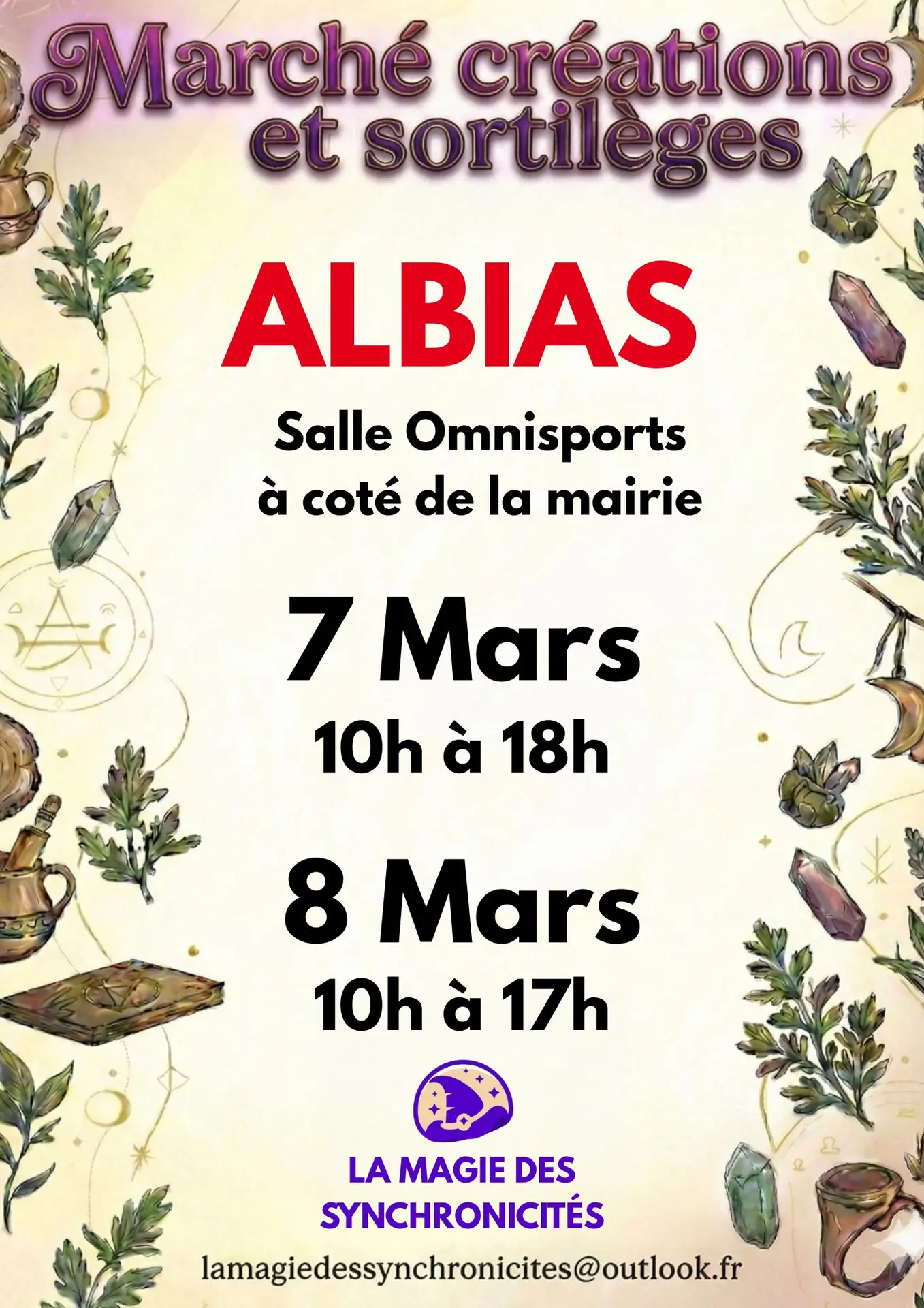 Marchés créations et sortilèges