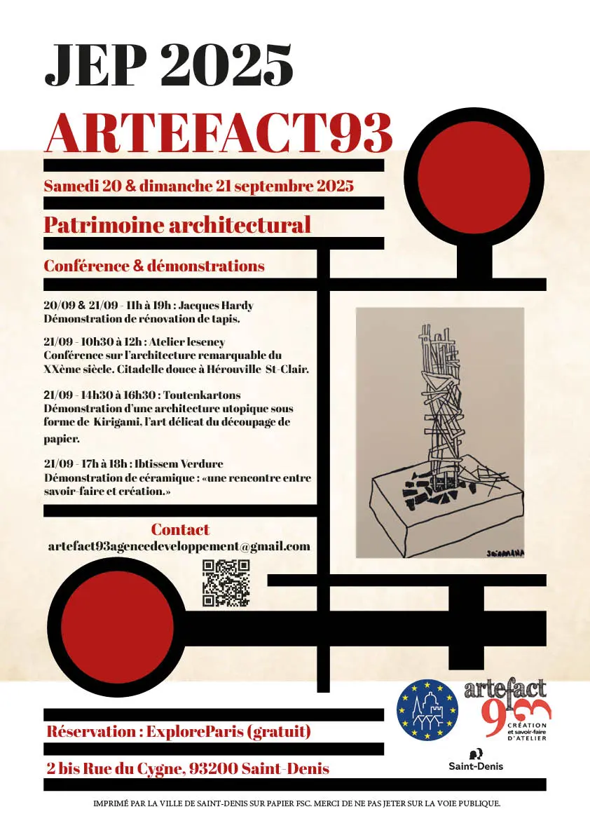 Journées du patrimoine - Artefact 93_Saint-Denis