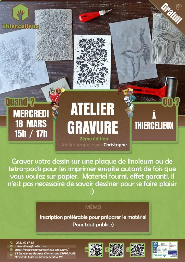 Atelier gravure
