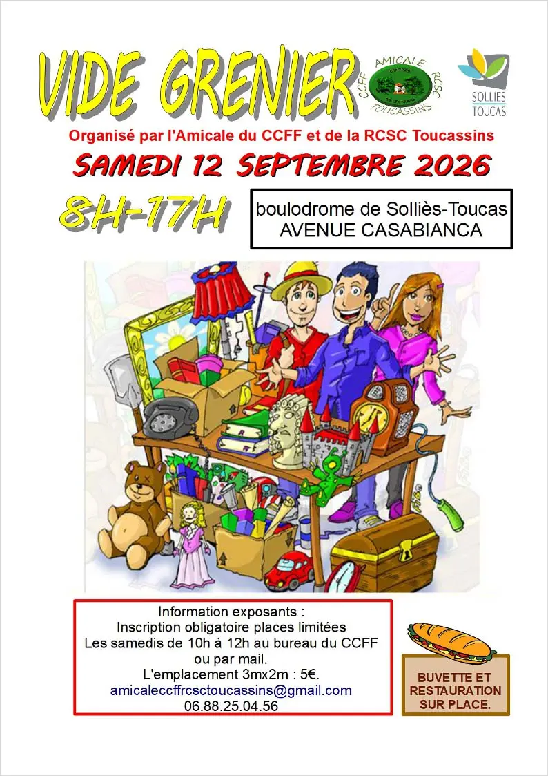 Vide greniers du CCFF