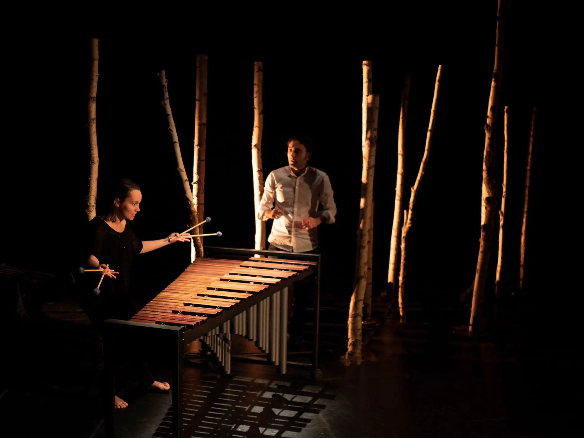 Rendez-vous aux jardins - Théâtre musical - Au plus secret des bois_Saint-Étienne-le-Molard