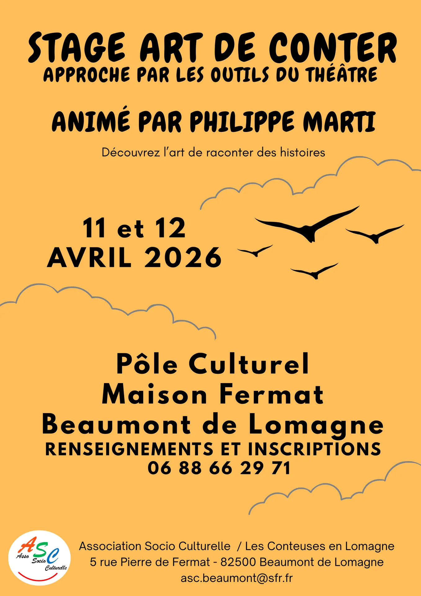 Stage L'art de conter