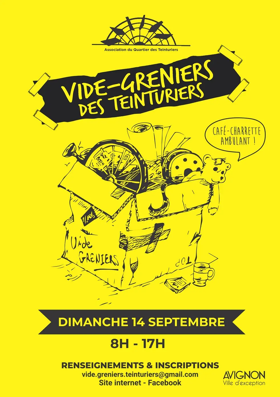 Vide-greniers des Teinturiers_Avignon