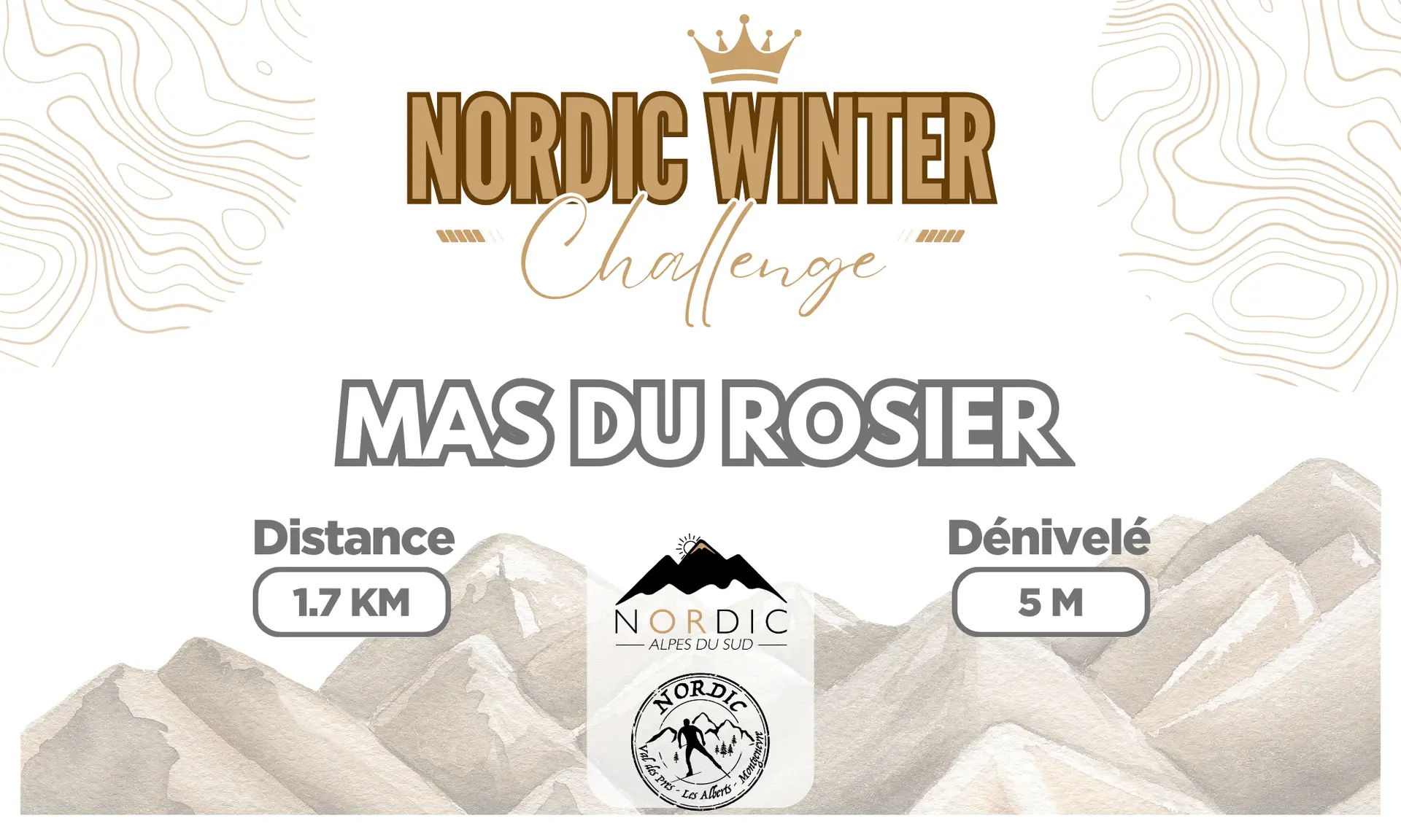 Affiche Nordic Winter Challenge