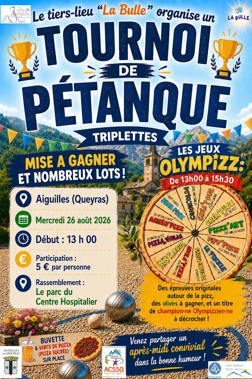 Tournoi organisé par le tiers-lieu La Bulle
