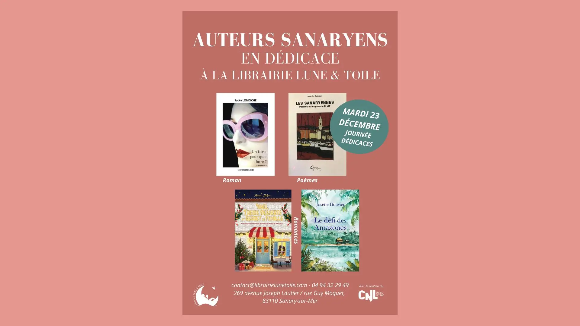 Auteurs Sanaryens en dédicace