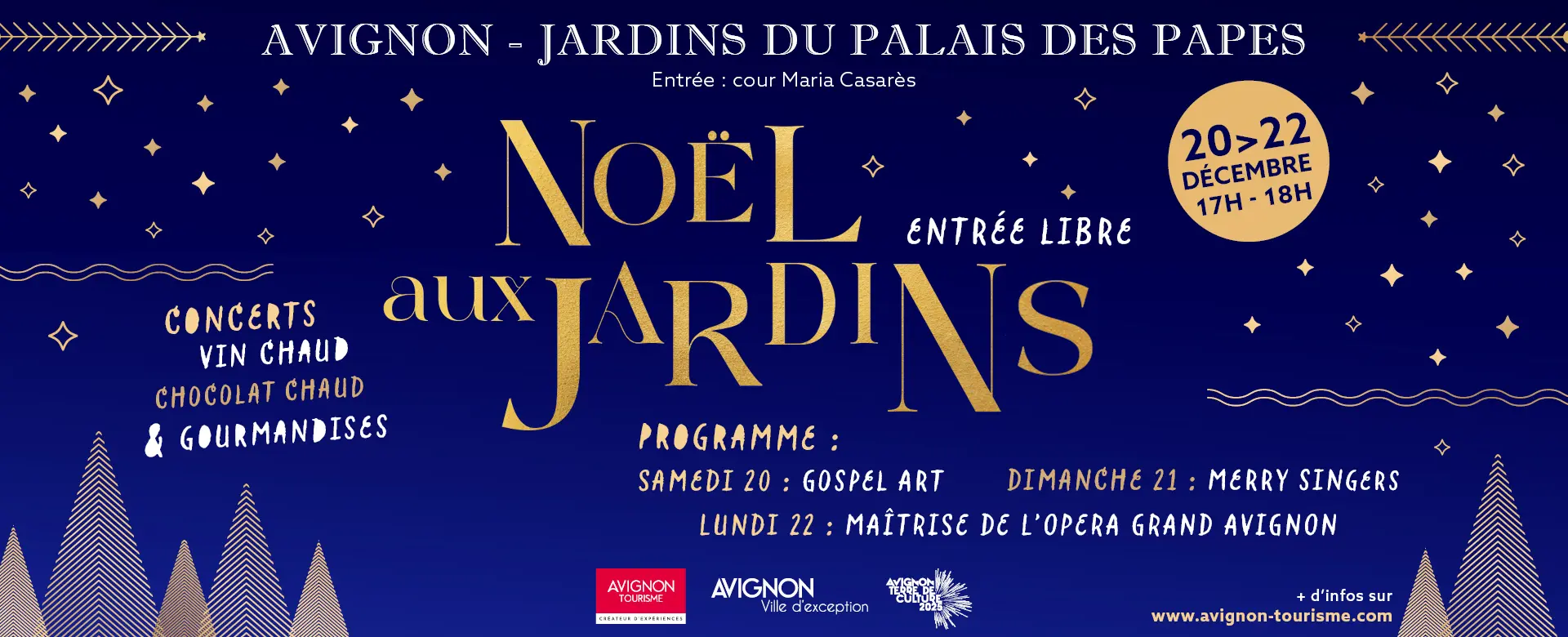 Noël aux jardins