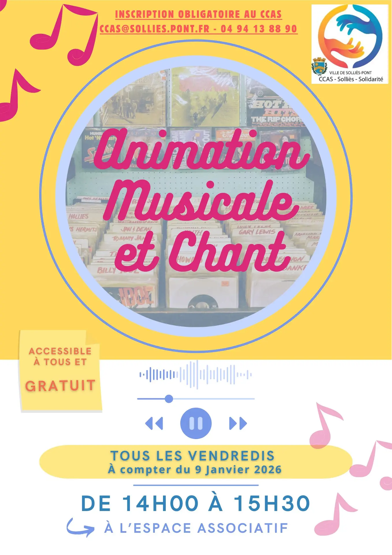 Animation musicale et chant_Solliès-Pont