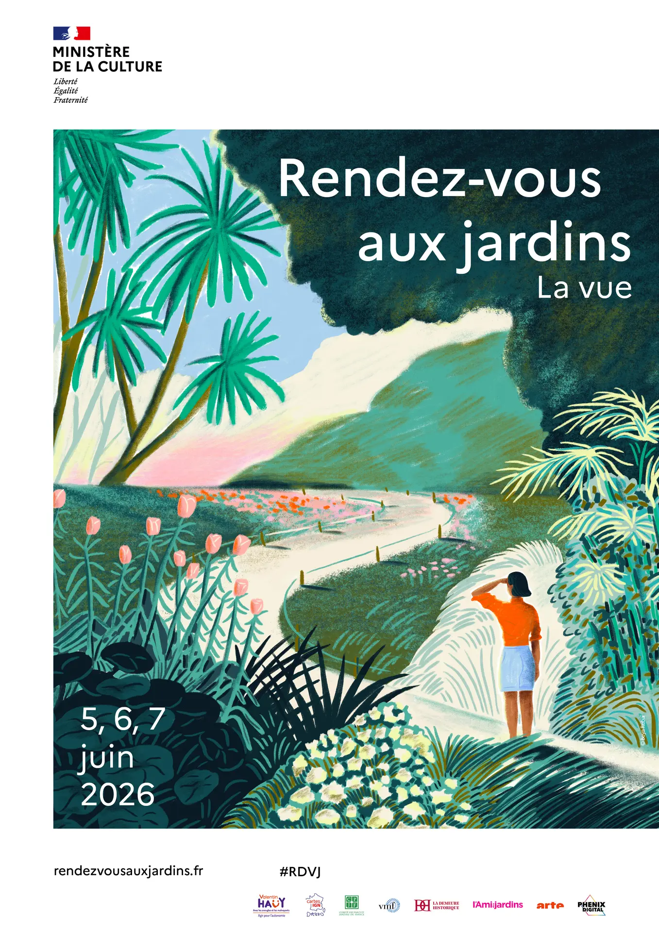 Affiche RDV au Jardin